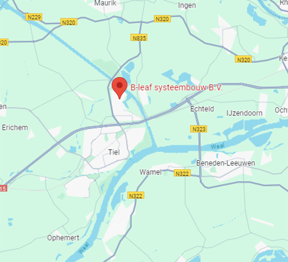 Tiel kaart Tiel kaart